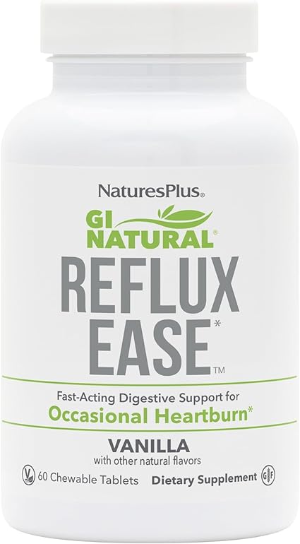 Reflux Ease Chewable Vanilla by Nature's Plus
