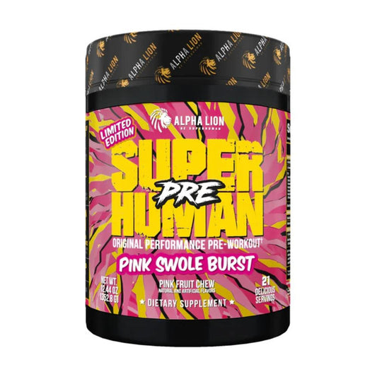 Super Human Pre Pink Swole Burst by Alpha Lion