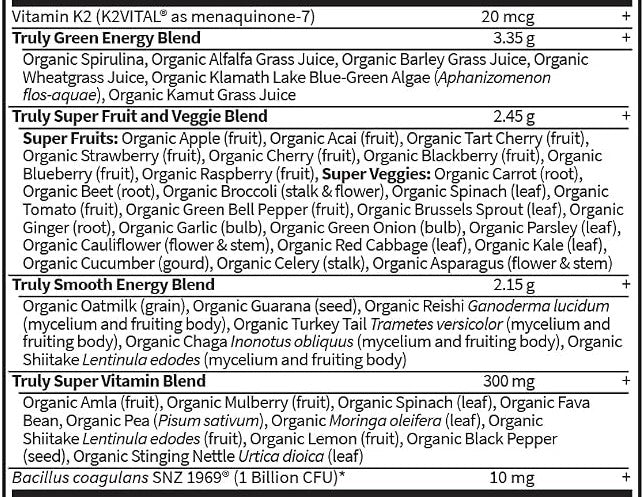 Organic Greens Apple Berry Powder by Garden of Life