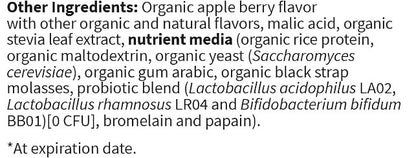 Organic Greens Apple Berry Powder by Garden of Life