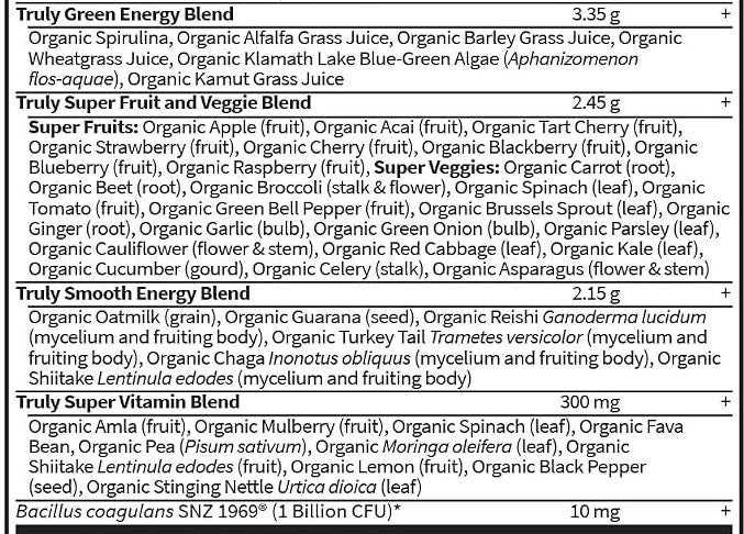 Organic Greens Unflavored Powder by Garden of Life