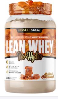 Lean Whey Protein Salted Caramel by Muscle Sport