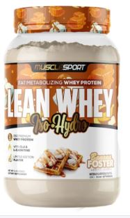 Lean Whey Banana Foster Waffle Sundae by Muscle Sport