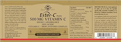 Ester C Plus 500mg by Solgar