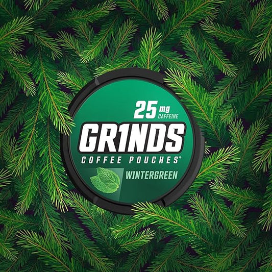 Coffee Pouches Wintergreen by Grinds