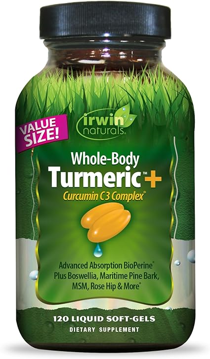Turmeric+ Softgels by Irwin Naturals