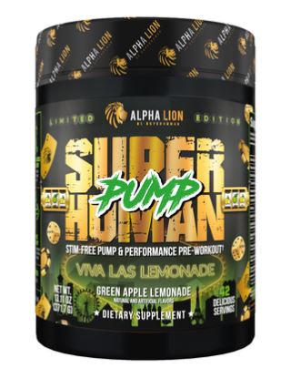 Super Human Pump Viva Las Lemonade by Alpha Lion