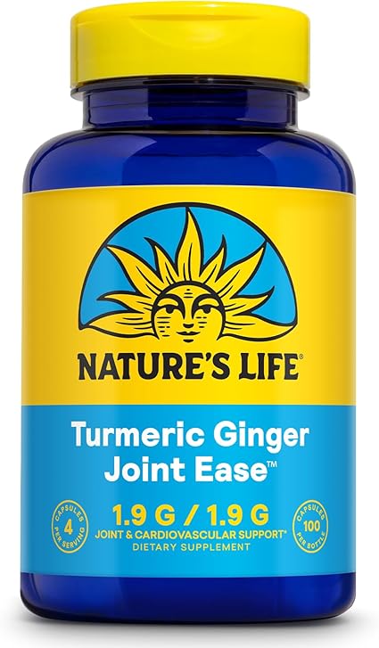 Turmeric Ginger Joint Ease Capsules by Nature's Life