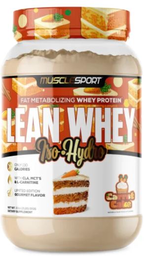 Lean Whey Protein Carrot Cake by Muscle Sport