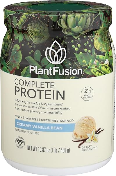 Complete Vegan Protein Vanilla Bean by Plant Fusion