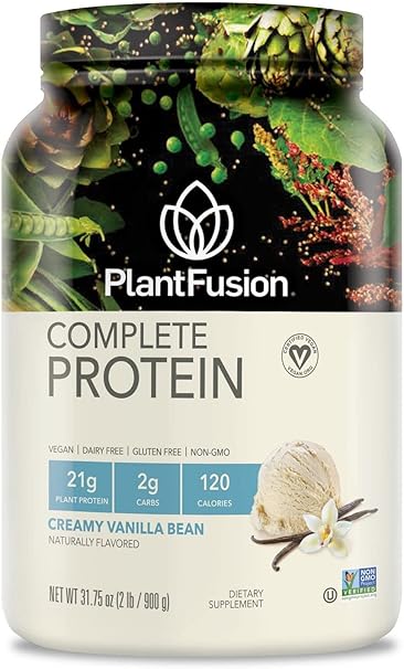 Complete Vegan Protein Vanilla Bean by Plant Fusion