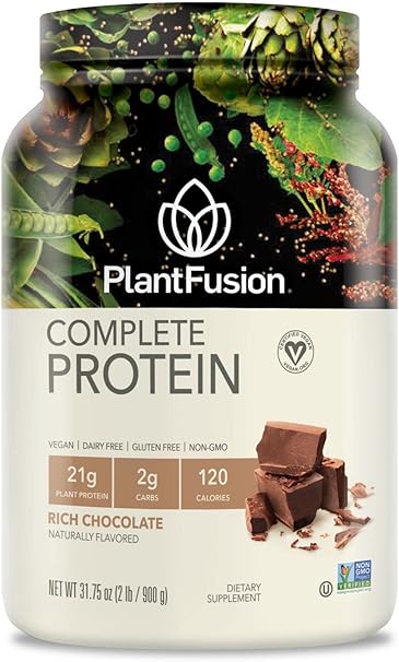 Complete Vegan Protein Chocolate by Plant Fusion