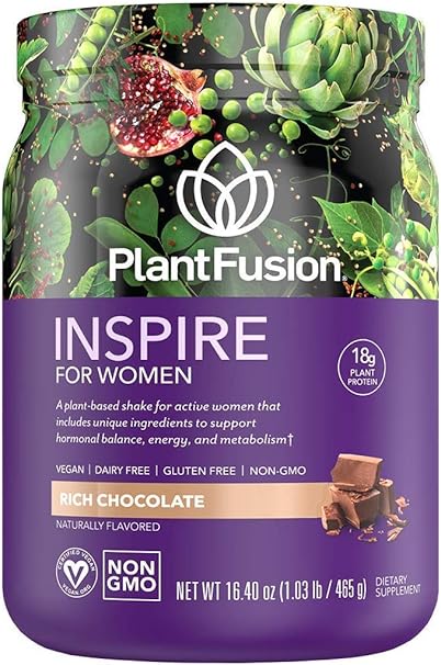 Inspire Plant Protein For Women Chocolate by Plant Fusion