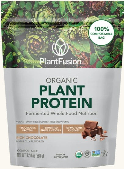 Organic Fermented Plant Protein Chocolate by Plant Fusion