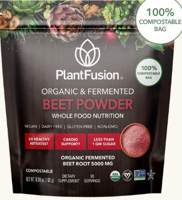 Organic Fermented Beet Powder by Plant Fusion
