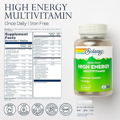 Once Daily High Energy Multivitamin Capsules by Solaray