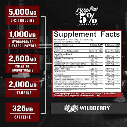 Kill It PreWorkout Wildberry by 5% Nutrition