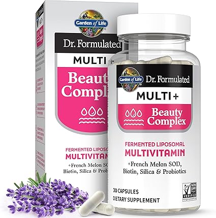 Fermented Liposomal Multivitamin + Beauty Complex Capsules by Garden of Life