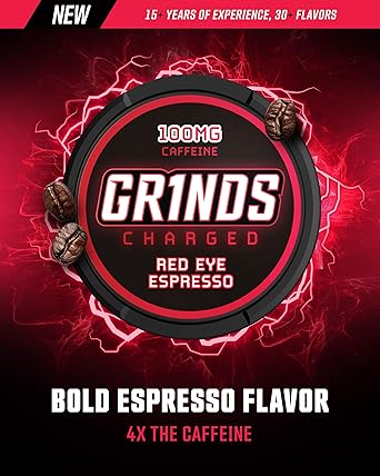 Coffee Pouch Red Eye Espresso by Grinds Coffee Pouches