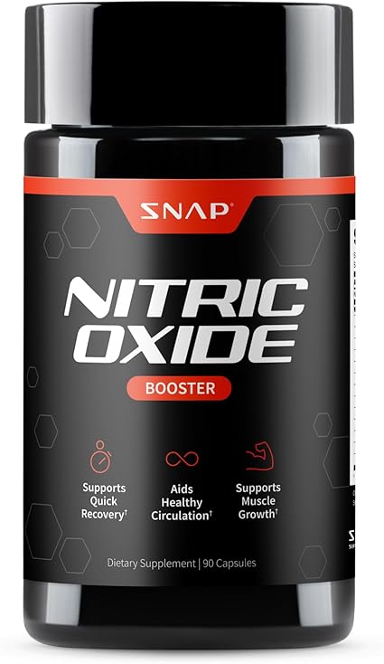 Nitric Oxide Booster Capsules by Snap Supplements