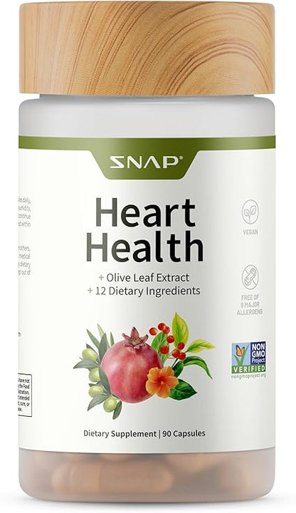 Heart Health Support Capsules by Snap Supplements