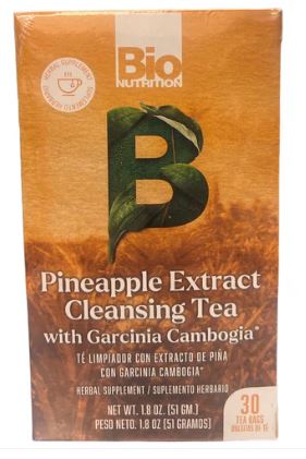Pineapple Extract Cleansing Tea with Garcinia Cambogia by Bio Nutrition