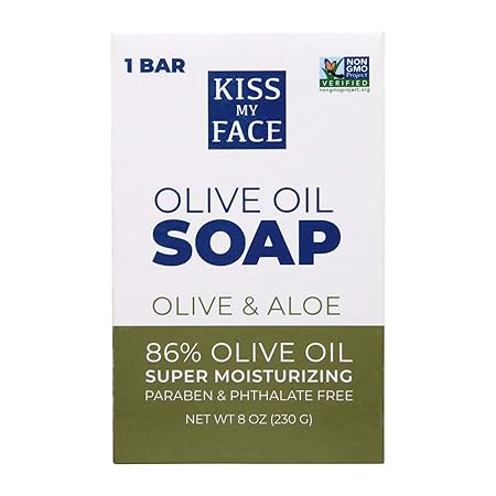 Olive & Aloe Bar Soap by Kiss My Face