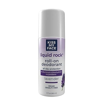 Liquid Rock Roll On Lavender Deoderant by Kiss My Face