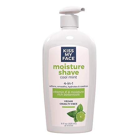 Moisture Shave Cool Mint by Kiss My Face