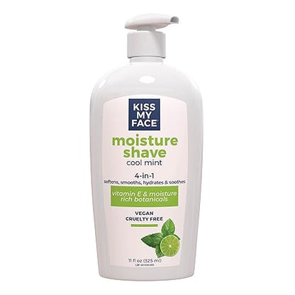 Moisture Shave Cool Mint by Kiss My Face