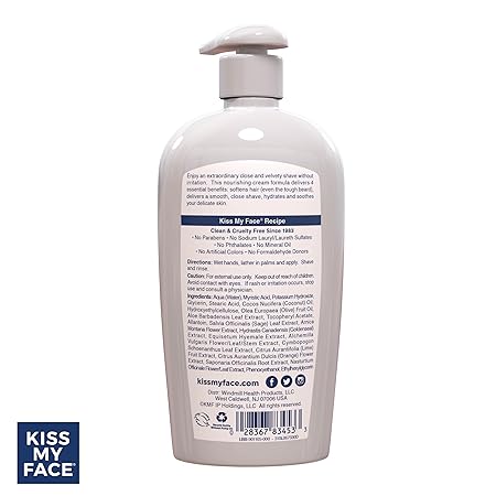 Moisture Shave Cool Mint by Kiss My Face
