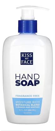 Moisturizing Fragrance Free Hand Soap by Kiss My Face