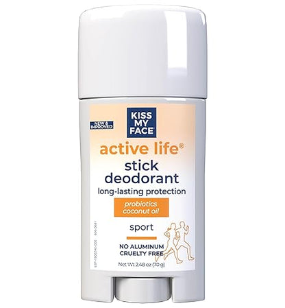 Active Life Sport Stick Deodorant by Kiss My Face