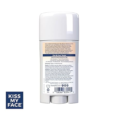 Active Life Sport Stick Deodorant by Kiss My Face