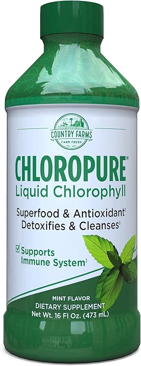 Chloropure Liquid Chlorophyll by Country Farms