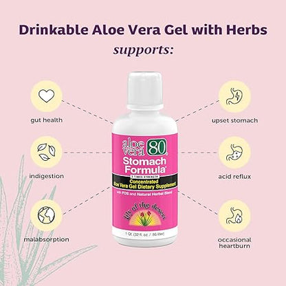 AV80 Liquid Stomach Formula by Lily of the Desert