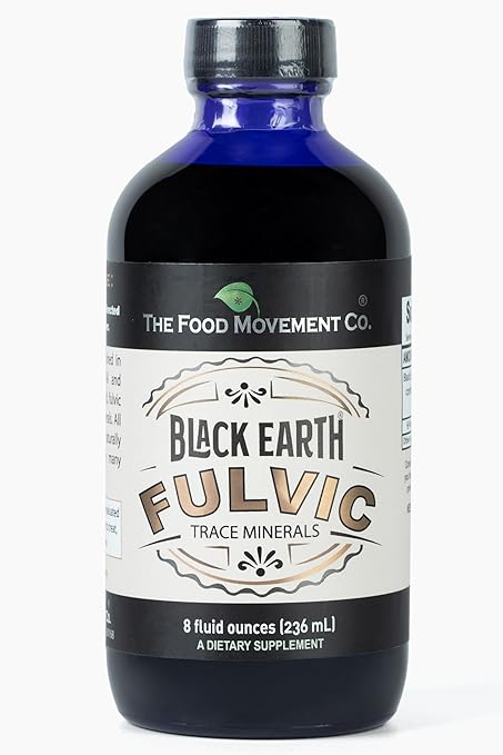 Black Earth Fulvic Trace Minerals by The Food Movement
