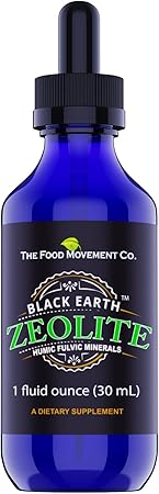 Black Earth Zeolite Humic Fulvic Minerals Liquid by The Food Movement