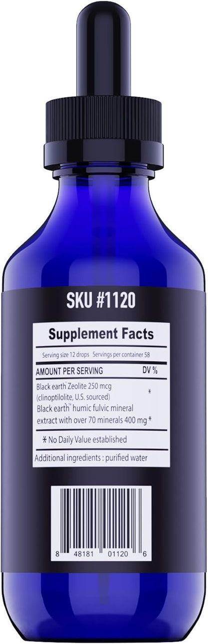 Black Earth Zeolite Liquid Humic Fulvic Minerals by The Food Movement