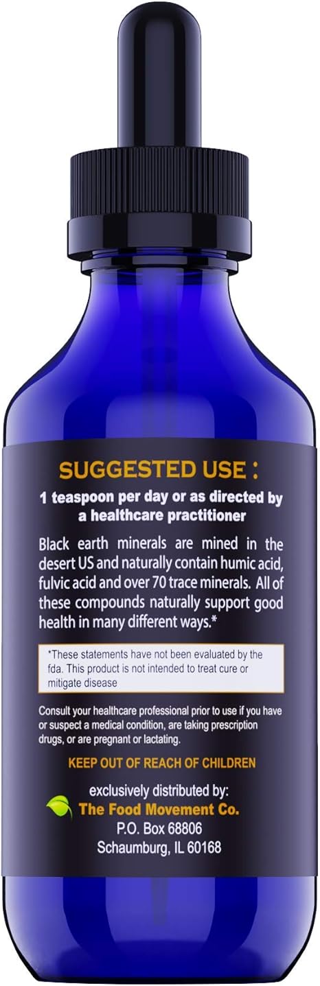Black Earth Colloidal Silver 20 PPM by The Food Movement