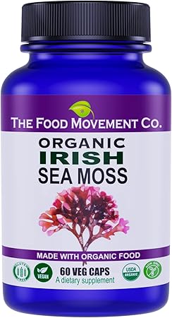 Organic Irish Sea Moss Capsules by The Food Movement