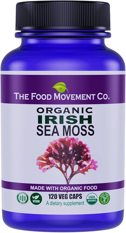 Organic Irish Sea Moss Capsules by The Food Movement