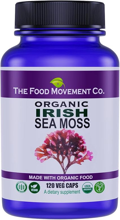 Organic Irish Sea Moss Capsules by The Food Movement