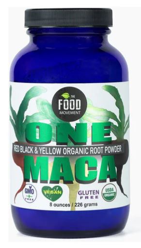 Organic One Maca Blend Black Red Yellow Powder by The Food Movement