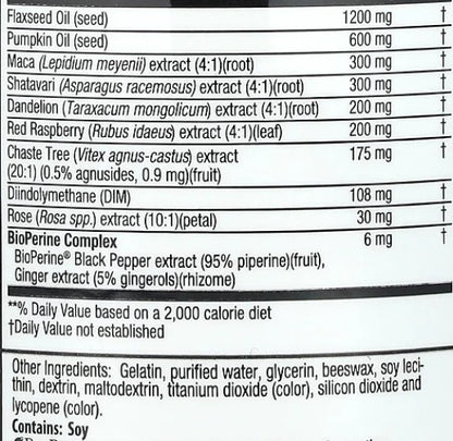 Shatavari Rose Mind & Body for Women Softgels by Irwin Naturals