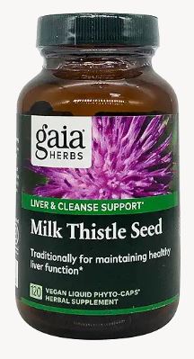 Milk Thistle Seed Capsules by Gaia Herbs