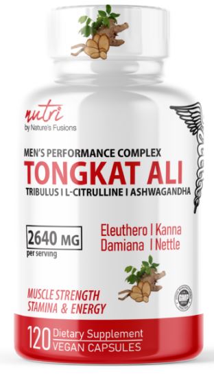 Tongkat Ali Complex Capsules by Nature's Fusions
