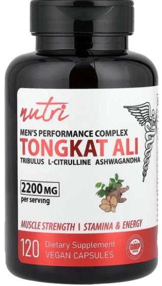 Tongkat Ali Complex Capsules by Nature's Fusions