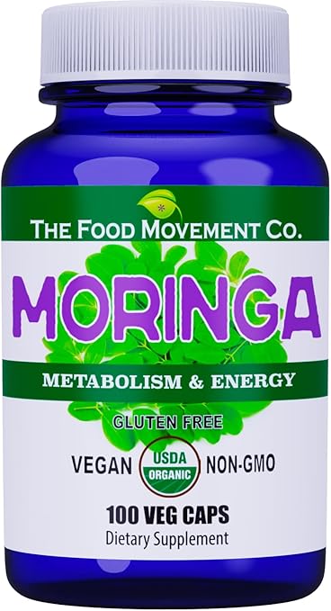 Organic Moringa Capsules by The Food Movement