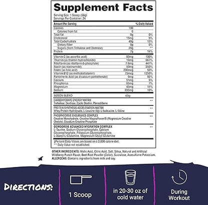 Size On Intra Workout Formula Grape Cooler by Gaspari